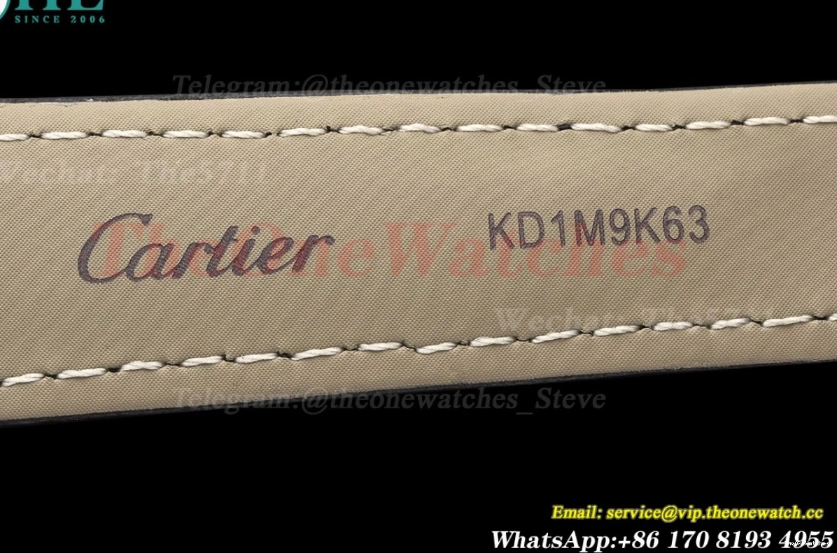 LE Dia Cartier SS NH05 GDF White De Dia 33mm Bleu Ballon 0122